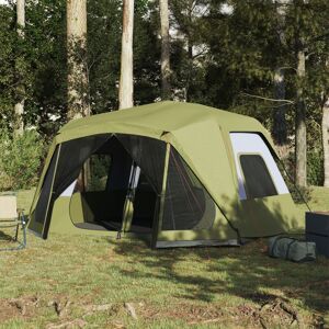 vidaXL Campingzelt 10 Personen Blau Wasserfest - Blau