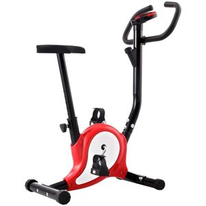 vidaXL Heimtrainer mit Riemenantrieb Rot - Rot