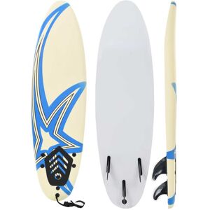 vidaXL Surfbrett 170 cm Stern-Design - Mehrfarbig