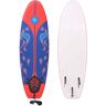 vidaXL Surfbrett Blau und Rot 170 cm - Mehrfarbig