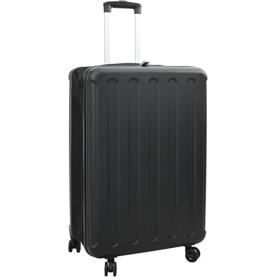 vidaXL Koffer mit Schloss Schwarz 50 x 30 x 76 cm ABS Kunststoff - Schwarz vidaXL Koffer mit Schloss Schwarz 50 x 30 x 76 cm ABS Kunststoff - Schwarz
