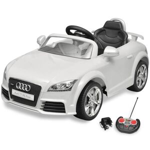 vidaXL Audi TT RS Aufsitzauto für Kinder mit Fernsteuerung Weiß - Weiß