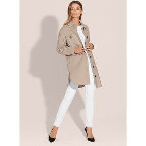 Madeleine Leichte Jacke mit edlem Schimmer helltaupe 34