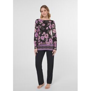 Madeleine Pyjama schwarz / multicolor 38