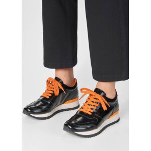 Madeleine Sneaker schwarz / orange 40