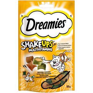 Dreamies Katzensnacks Shake Ups Multivitamins - Geflügel Picknick (55 g)