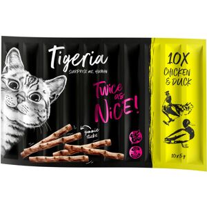 Tigeria Sticks 10 x 5 g - Huhn & Ente