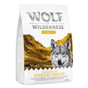 Probierpaket! Wolf of Wilderness Trockenfutter - Explore The Endless Terrain - Mobility (400 g)