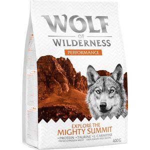 Probierpaket! Wolf of Wilderness Trockenfutter - Explore The Mighty Summit- Performance (400 g)