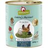 Sparpaket GranataPet Liebling's Mahlzeit 12 x 800 g - Huhn mit Pastinaken, Basilikum, Holunder & Leinöl