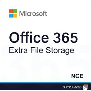 Microsoft Office 365 Extra File Storage NCE