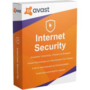 Avast Internet Security 2024 1 Gerät 1 Jahr