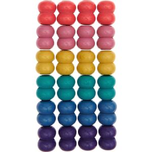 Rico Design Made by Me Makramee Perlen "Regenbogenfarben" Rico Design Made by Me Makramee Perlen "Regenbogenfarben"