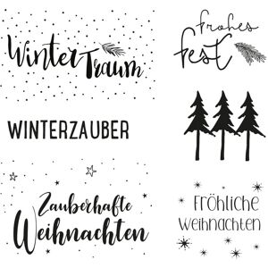 Rayher Clear Stamps "Weihnachtsgrüße" Rayher Clear Stamps "Weihnachtsgrüße"