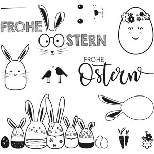 Rayher Clear Stamps "Frohe Ostern" Rayher Clear Stamps "Frohe Ostern"