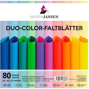 MarpaJansen Faltblätter "Duo-Color", Rainbow Colors MarpaJansen Faltblätter "Duo-Color", Rainbow Colors