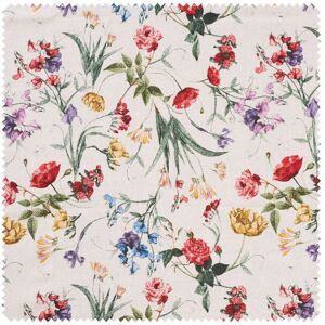 Dekostoff Leinenoptik "Sommerblumen" Dekostoff Leinenoptik "Sommerblumen"