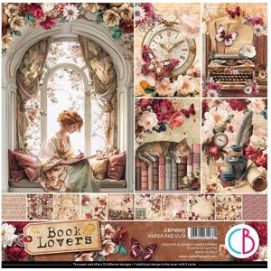 Ciao Bella Scrapbook-Papier "Book Lovers" Ciao Bella Scrapbook-Papier "Book Lovers"