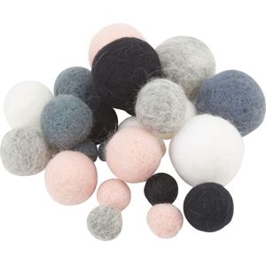 folia Filzkugeln, 25 Stück - Pure Trend folia Filzkugeln, 25 Stück - Pure Trend