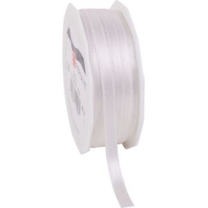 PRÄSENT Satinband "Uni", 6 mm - Elfenbein PRÄSENT Satinband "Uni", 6 mm - Elfenbein