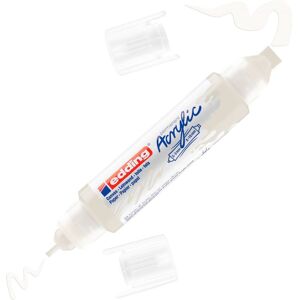 edding 5400 Acrylic "Acryl 3D - Double Liner" - Verkehrsweiß edding 5400 Acrylic "Acryl 3D - Double Liner" - Verkehrsweiß