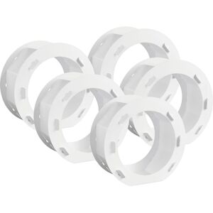 FOLIA Weiße Laternen-Rohling Set von 5 FOLIA Weiße Laternen-Rohling Set von 5