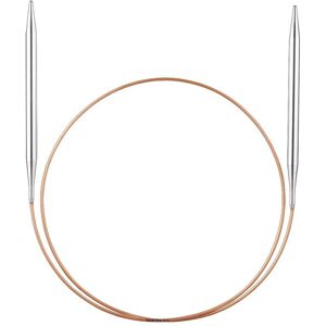 addi Rundstricknadel, Messing, 80 cm - Stärke 5,5 addi Rundstricknadel, Messing, 80 cm - Stärke 5,5