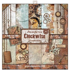 Stamperia Scrapbook-Block "Clockwise" Stamperia Scrapbook-Block "Clockwise"