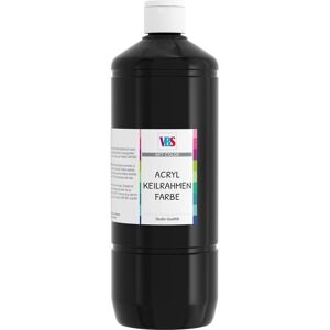VBS Acryl-Keilrahmenfarbe, 1000 ml - Schwarz VBS Acryl-Keilrahmenfarbe, 1000 ml - Schwarz