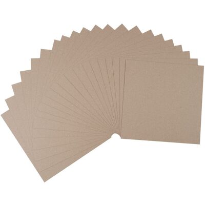 Craft UK Limited Kraftkarton 30,5 x 30,5 cm, 20 Blatt Craft UK Limited Kraftkarton 30,5 x 30,5 cm, 20 Blatt