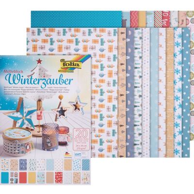 folia Motivblock "Winterzauber" folia Motivblock "Winterzauber"