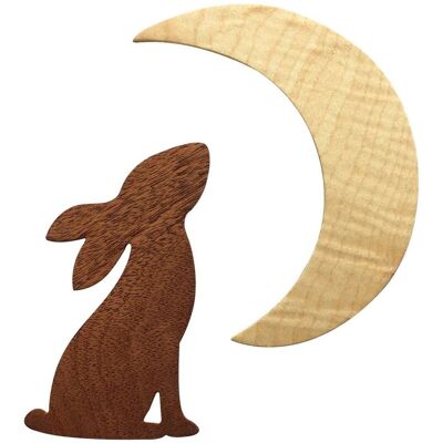 Sizzix Bigz Stanzschablone "Rabbit & Moon" Sizzix Bigz Stanzschablone "Rabbit & Moon"