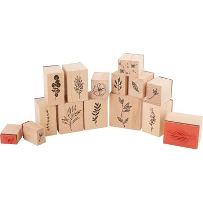 Heyda Stempel-Set "Blätter" Heyda Stempel-Set "Blätter"