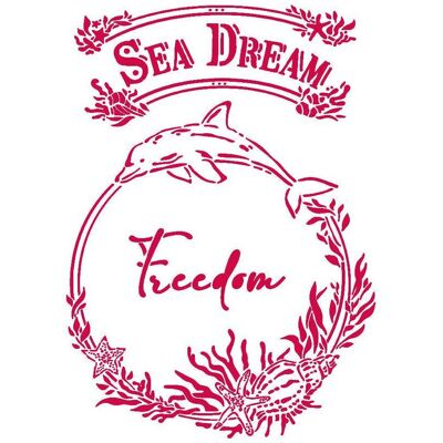 Stamperia Schablone "Sea Dream" Stamperia Schablone "Sea Dream"