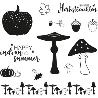 Rayher Clear Stamps "Herbstleuchten" Rayher Clear Stamps "Herbstleuchten"