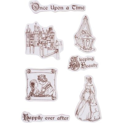 Stamperia Stempel-Set "Sleeping Beauty" Stamperia Stempel-Set "Sleeping Beauty"