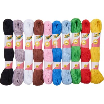 folia Sticktwist "Basic", 10 Döckchen à 40 m folia Sticktwist "Basic", 10 Döckchen à 40 m