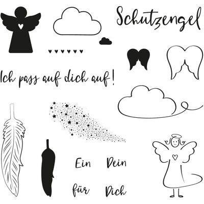 Rayher Clear Stamps "Schutzengel" Rayher Clear Stamps "Schutzengel"