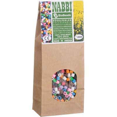 Nabbi Bio Bügelperlen, 2.000 Stück Nabbi Bio Bügelperlen, 2.000 Stück