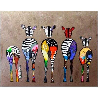 Figured'Art Malen nach Zahlen "Zebras" Figured'Art Malen nach Zahlen "Zebras"
