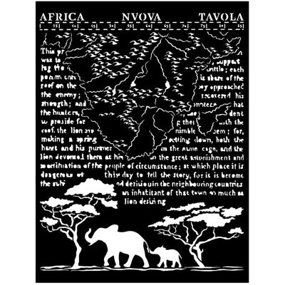 Stamperia Schablone "Savannah Memories" Stamperia Schablone "Savannah Memories"