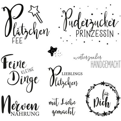 Rayher Clear Stamps "Süße Grüße" Rayher Clear Stamps "Süße Grüße"
