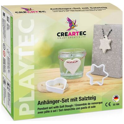 CREARTEC Kreativ-Set "Salzteig Anhänger Herz & Stern" CREARTEC Kreativ-Set "Salzteig Anhänger Herz & Stern"