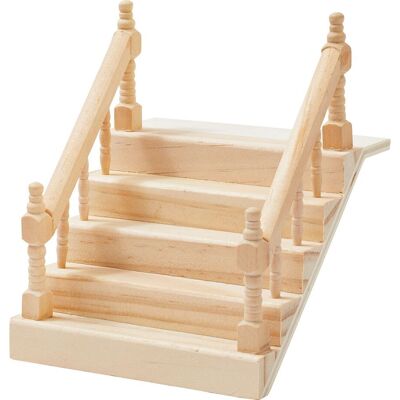 HobbyFun Miniatur Treppe mit Handlauf HobbyFun Miniatur Treppe mit Handlauf