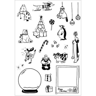 VBS Silikonstempel "Christmas Animals" VBS Silikonstempel "Christmas Animals"