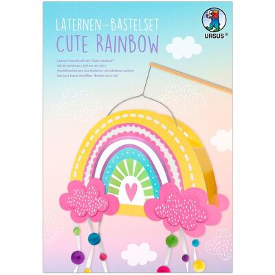 URSUS Laternen-Bastelset "Cute Rainbow" URSUS Laternen-Bastelset "Cute Rainbow"