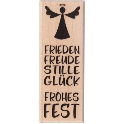 BUTTERER Weihnachtsengel Stempel - Weihnachtsstempel mit Engel BUTTERER Weihnachtsengel Stempel - Weihnachtsstempel mit Engel