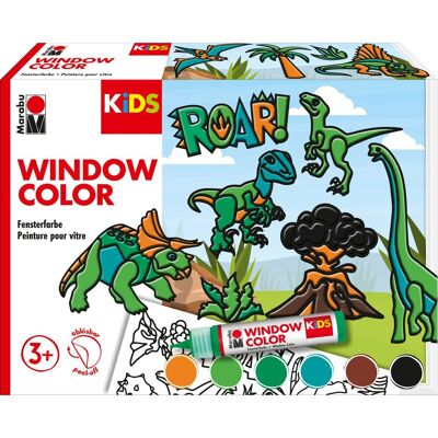 Marabu KiDS Window Color Set "Dinosaurier" Marabu KiDS Window Color Set "Dinosaurier"