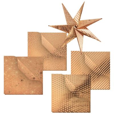 Gebrüder Bertels Faltpapier "Kraftpapier Gold" Gebrüder Bertels Faltpapier "Kraftpapier Gold"