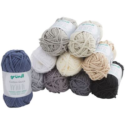 Gründl Cotton Quick Mini "Shades of Grey" Gründl Cotton Quick Mini "Shades of Grey"